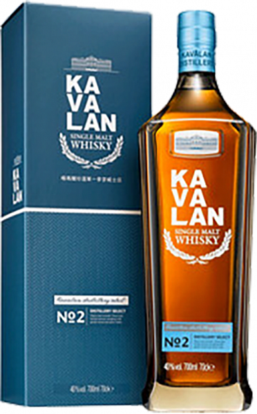 Kavalan Distillery Select №2 Single Malt Whisky (gift box), 0.7 л