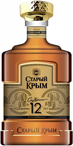 Коньяк Stariy Krim 12 y.o., 0.5 л
