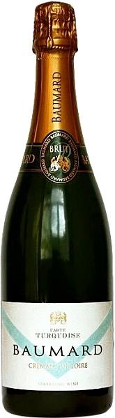 Игристое вино Domaine des Baumard Carte Turquoise Brut Cremant de Loire AOC, 0.75 л