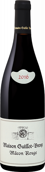 Вино Rouge Macon AOC Domaine Guillot-Broux, 0.75 л