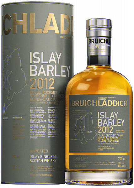 Bruichladdich Islay Barley single malt scotch whisky (gift box), 0.7 л