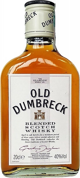 Виски Old Dumbreck Blended Scotch Whisky, 0.2 л