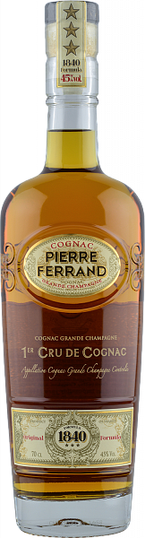 Коньяк Pierre Ferrand 1840 Grande Champagne Premier Cru, 0.7 л