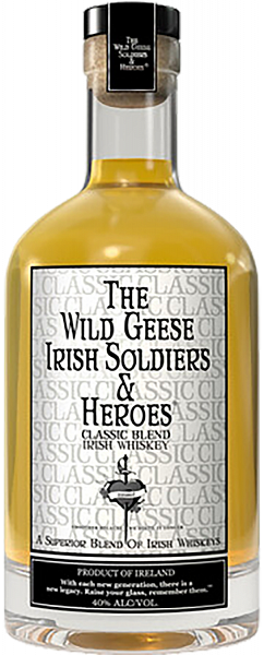 The Wild Geese Irish Soldiers & Heroes Classic Blend Irish Whiskey, 0.75 л