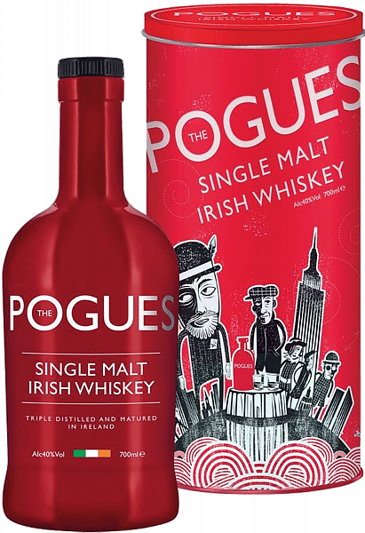 Виски Pogues Single Malt Irish Whiskey (gift box), 0.7 л