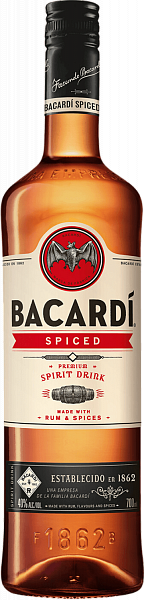 Ром Bacardi Spiced Spirit Drink, 0.7 л