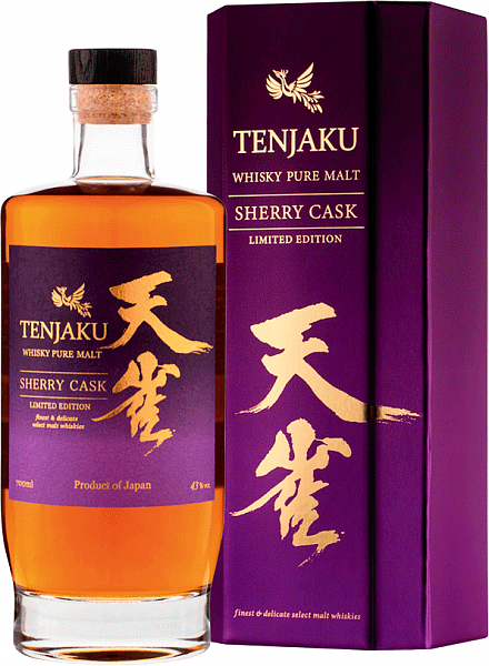 Виски Tenjaku Pure Malt Sherry Cask Limited Edition (gift box), 0.7 л