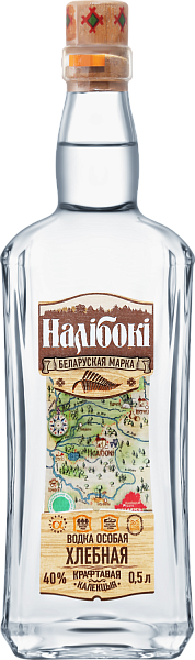 Водка Naliboki Hlebnaya, 0.5 л