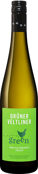 Вино Green Gruner Veltliner Niederosterreich Steinschaden, 0.75 л в Тюмени