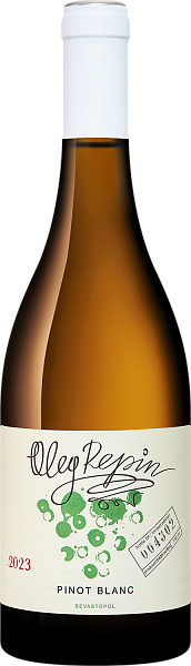 Вино Pinot Blanc Sevastopol Oleg Repin, 0.75 л в Новосибирске