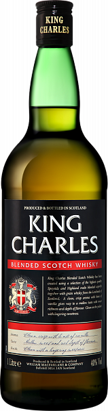 King Charles Blended Scotch Whisky, 1 л
