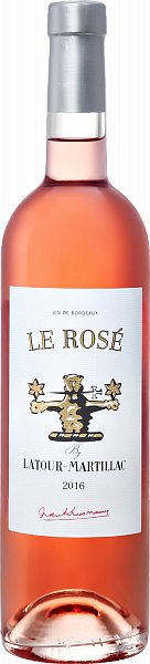 Вино Le Rose by Latour-Martillac Bordeaux АОС, 0.75 л