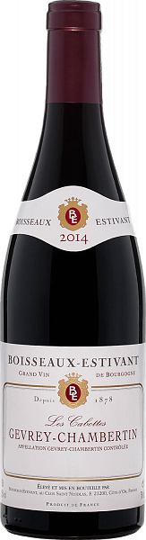 Вино Les Cabottes Gevrey-Chambertin AOC Boisseaux-Estivant, 0.75 л