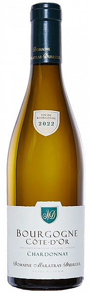 Вино Chardonnay Bourgogne Cote d'Or AOC Domaine Maratray-Dubreuil, 0.75 л