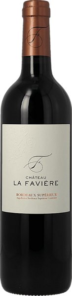 Вино Château La Favière Bordeaux Supérieur AOC, 0.75 л
