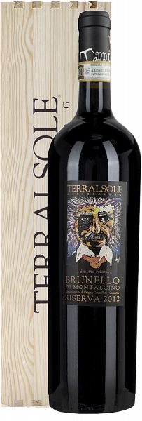 Вино Terralsole Brunello di Montalcino DOCG Riserva (gift box), 1.5 л
