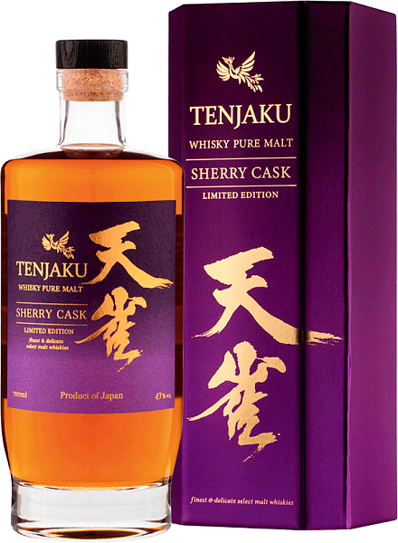 Виски Tenjaku Pure Malt Sherry Cask Limited Edition (gift box), 0.7 л в Ростове-на-Дону