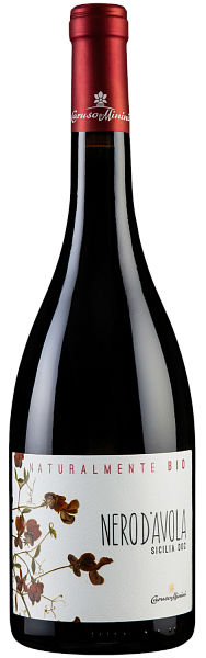 Вино Naturalmente Bio Nero d'Avola Sicilia DOC Caruso & Minini, 0.75 л