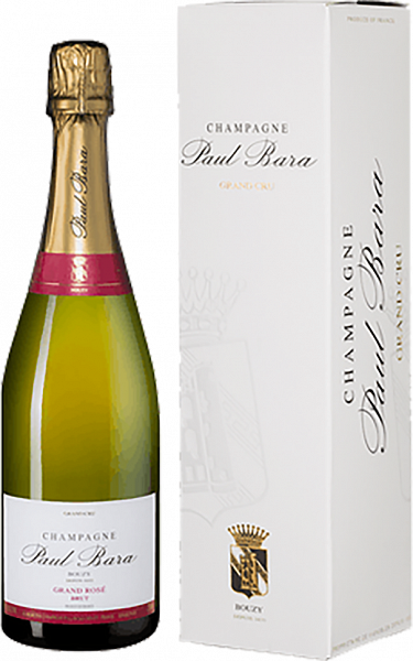 Шампанское Paul Bara Grand Rose Brut Grand Cru Champagne AOC (gift box), 0.75 л