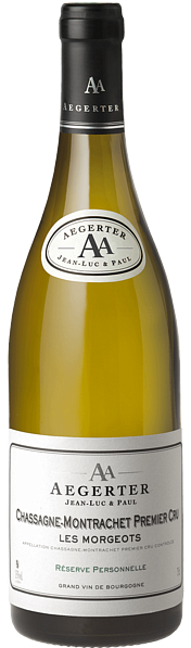 Вино Les Morgeots Chassagne-Montrachet 1er Cru AOC Reserve Personnelle Aegerter, 0.75 л