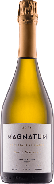Игристое вино Magnatum Brut Blanc de Blancs Kuban'. Krymsk Lefkadia Valley, 0.75 л