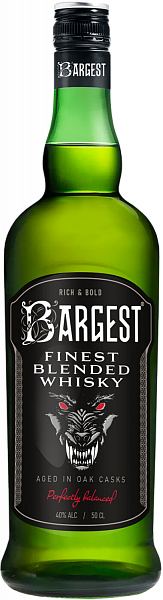 Виски Bargest Finest Blended Whisky, 0.5 л