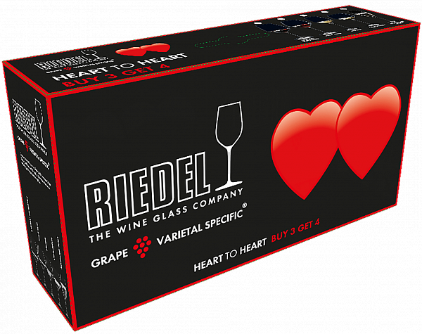 Riedel Heart to Heart CABERNET (4 glasses set) 800 ml, 5409/0