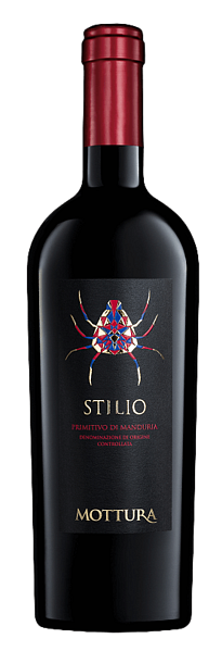 Вино Stilio Primitivo di Manduria DOC Mottura, 0.75 л
