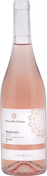 Розовое полусухое вино Duca delle Corone Primitivo Rosato Salento IGT Tinazzi, 0.75 л