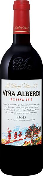 Вино Viña Alberdi Reserva Rioja DOCa La Rioja Alta, 0.75 л