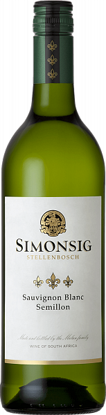 Sauvignon Blanc-Semillon Stellenbosch WO Simonsig, 0.75 л