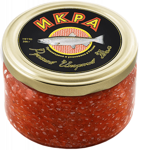 Pink salmon caviar twist-off 200 g