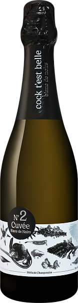 Игристое вино Cock t’est belle. Blanc De Noir. Cuvee №2, 0.75 л