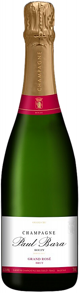 Шампанское Paul Bara Grand Rose Brut Grand Cru Champagne AOC, 0.75 л