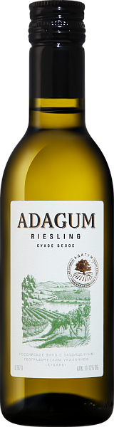 Adagum Riesling Kuban, 0.187 л