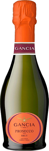 Игристое вино Gancia Prosecco DOC Brut, 0.2 л
