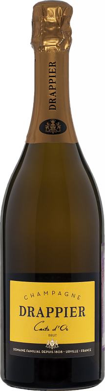 Игристое вино и шампанское Драпье Карт д’Ор Брют Шампань AOP - 0.75 л