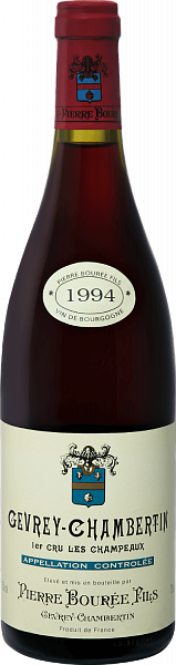 Вино Les Champeaux Gevrey-Chambertin 1er Cru AOC Pierre Bouree Fils, 0.75 л