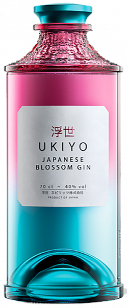 Джин Ukiyo Japanese Blossom, 0.7 л