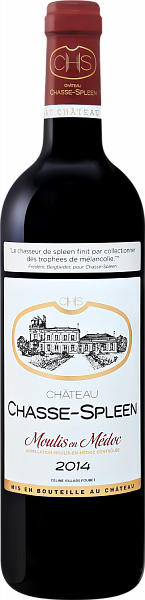 Вино Chateau Chasse-Spleen Moulis-en-Medoc AOС , 0.75 л
