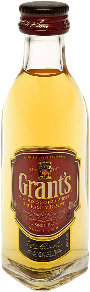 Виски Grant's Family Reserve Blended Scotch Whisky, 0.375 л