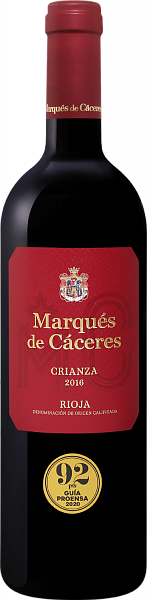 Crianza Rioja DOCa Marques De Caceres, 0.75 л