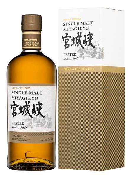 Виски Nikka Miyagikyo Single Malt Peated (gift box), 0.7 л
