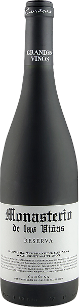 Вино Monasterio de las Vinas Reserva Carinena DO Grandes Vinos y Vinedos, 0.75 л