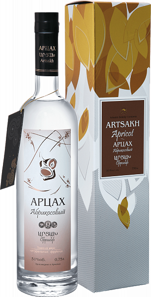 Дистиллят Artsakh Apricot (gift box), 0.75 л