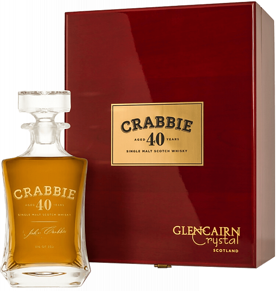 Crabbie's Single Malt Scotch Whisky 40 y.o. (gift box), 0.7л