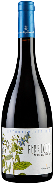 Вино Naturalmente Bio Perricone Terre Siciliane IGT Caruso & Minini, 0.75 л