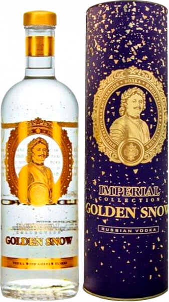 Водка Imperial Collection Golden Snow (gift box), 1 л