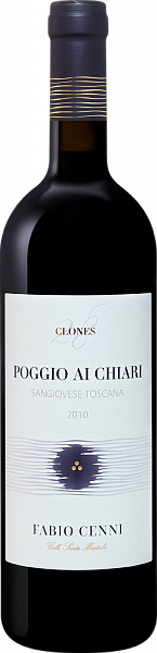 Вино Poggio Ai Chiari Toscana IGT Colle Santa Mustiola, 0.75 л
