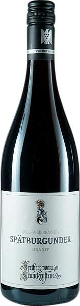 Вино Zell-Weierbacher Spatburgunder Granit Freiherr Von Und Zu Franckenstein, 0.75 л